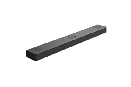 LG DS80QY 3.1.3 heliriba (480W) juhtmevaba subwooferiga ja MERIDIAN tehnoloogiaga (Dolby Atmos, HDMI, Bluetooth), tume hõbedane teras