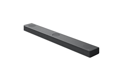 LG DS80QY 3.1.3 heliriba (480W) juhtmevaba subwooferiga ja MERIDIAN tehnoloogiaga (Dolby Atmos, HDMI, Bluetooth), tume hõbedane teras