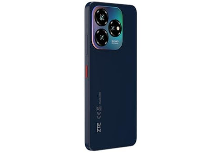 ZTE nutitelefon Blade V60 VITA 2024 (16,76 cm (6,6 tolli) HD+ ekraan, 4G LTE, 4 GB muutmälu ja 256 GB sisemälu, 50 MP põhikaamera ja 8 MP esikaamera, kahe SIM-kaardiga kaamera, Android 13) sinine