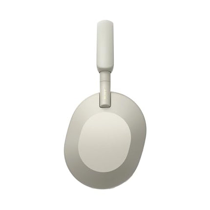 Sony WH-1000XM5 juhtmevabad Bluetooth-mürasummutavad kõrvaklapid (30-tunnine aku, puutetundlik andur, rakendus Headphones Connect, kiire laadimine, Amazon Alexa jaoks optimeeritud, mikrofoniga peakomplekt) hõbedased