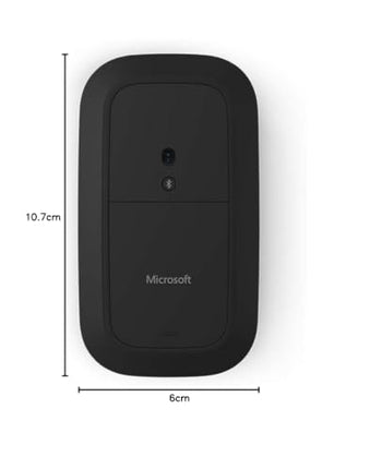 Microsofti moodne mobiilne hiir, must