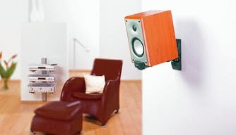 Vogel's VLB 200 universaalne raamaturiiulikõlari seinakinnituskomplekt, pööratav kuni 90°, kallutatav kuni 15°, max. 20 kg, must, 2 kronsteini