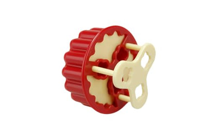 GSD kodumasinate Linzeri küpsisevormide komplekt, plast, beež/punane, 1 pakk