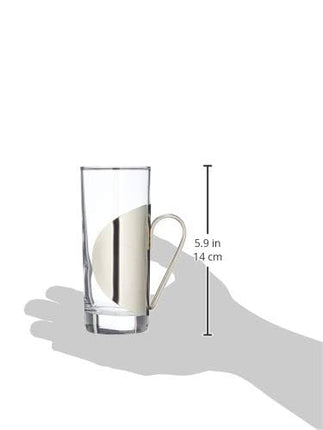 Römer Präsente Tea Gift Set: 7-piece set; 2 tea glasses, 2 coasters, 2 drinking spoons, and 1 cherry tea (50 g)
