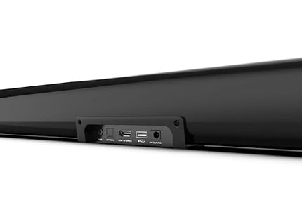 Kenwood LS-600BT - 2.0ch Soundbar with Bluetooth, 60 W RMS, HDMI ARC, DSP, remote control, wall mountable, LED display, inputs: Line/USB/Optical