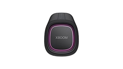LG XBOOM Go DXG5, portable Bluetooth speaker (20 watts, Google Assistant, Siri, lighting), black