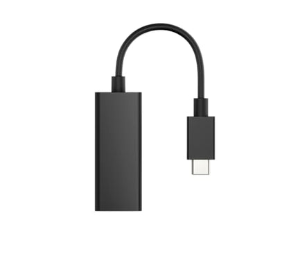 HP USB-C to RJ45 Network Adapter with Status LED, Black