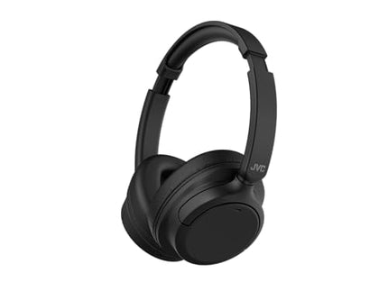 JVC HA-Z76N-B - Bluetooth Around-Ear Noise Cancelling Headphones, BT 5.3, 50 Hours Battery Life, Voice Assistant Compatible, Bidirectional Folding Earcups, Black