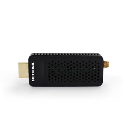 Metronic 441646 tuuner DVB-T vastuvõtja DVB-T, ühildub DVB-T2 Dongle Stick Compact'iga, HEVC, EPG, 1080i, HDMI, USB 2.0, SOS nupp