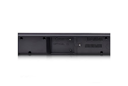 LG SQC2 2.1 Soundbar (300W) with wireless subwoofer for TVs 43 inches and larger (Adaptive Sound Control, Bluetooth), Black [Model Year 2023]