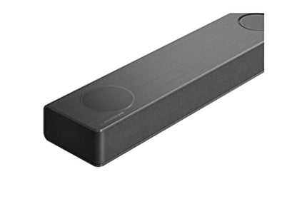 LG DS80QY 3.1.3 heliriba (480W) juhtmevaba subwooferiga ja MERIDIAN tehnoloogiaga (Dolby Atmos, HDMI, Bluetooth), tume hõbedane teras
