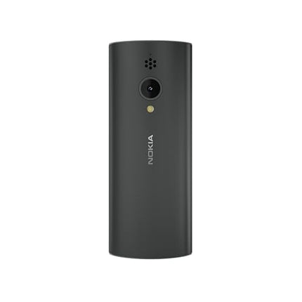 Nokia 150 põhitelefon FM-raadio, välklambiga kaamera, võimsa aku, 20-tunnise kõneaja ja 30-päevase ooteaja - must