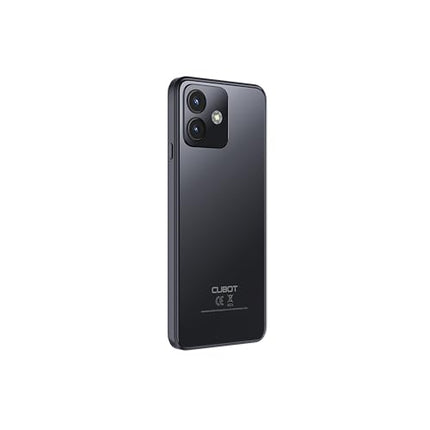 Cubot Note 40 – 6,5-tolline HD+ 90 Hz nutitelefon, 6 GB ja 256 GB, 50 MP topeltkaamera, 5200 mAh aku, Android 13, kaheksatuumaline protsessor, must