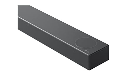 LG DS75Q 3.1.2 heliriba (380W) juhtmevaba subwooferiga ja MERIDIAN tehnoloogiaga (Dolby Atmos, HDMI, Bluetooth), tume hõbedane teras