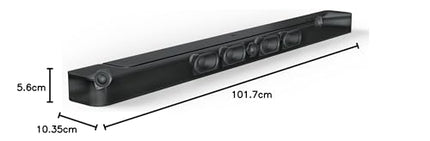 JBL Bar 500 – kompaktne 5.1-kanaliga heliriba kodukino helisüsteemile – juhtmevaba Bluetooth-kõlar subwooferi ja Dolby Atmos ruumilise heliga – must
