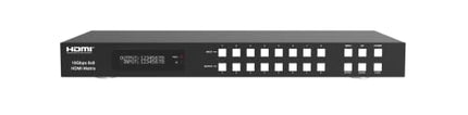 FOURKAY 8x8 4K HDMI maatrikslüliti koos allaskaleerimise, ARC, HDR10+, HLG, Dolby Vision, Atmos funktsiooniga. 4K@60Hz tugi SkyQ UHD jaoks.