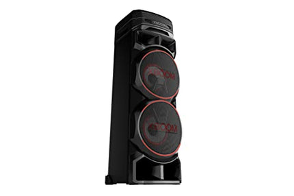 LG XBOOM RNC9, kahesuunaline helisüsteem 4 kõlariga (Dolby Audio, karaoke ja DJ funktsioonid, valgustus), must [mudeliaasta 2023]