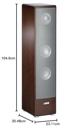Canton Ergo 690 DC põrandakõlar (170/320 W) wenge-pruun (1 tk)