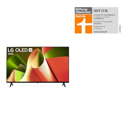LG OLED55B4ELA TV 139 cm (55-inch) OLED TV (α8 4K AI processor, webOS 24, Dolby Vision, up to 120 Hz) [Model year 2024]