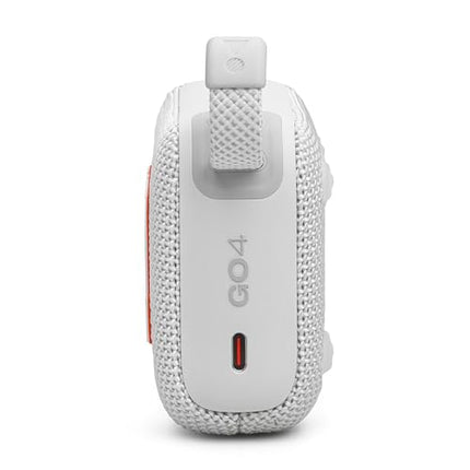 JBL Go 4 - Grey – Portable Bluetooth speaker with JBL Pro Sound, deep bass and playtime boost function – Waterproof and dustproof – 7 h battery life
