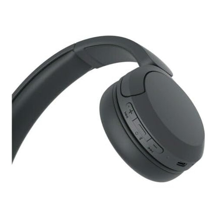 Sony WH-CH520 juhtmevabad Bluetooth-kõrvaklapid, kuni 50 tundi aku tööiga kiirlaadimisega, kõrvapealsed, mustad (uuendatud)