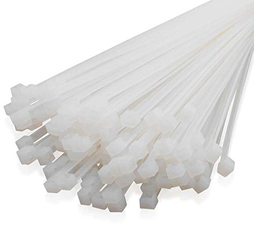 Cable ties 1000mm beige - white - natural, 50 pieces | Premium quality from PC24 Shop &amp; Service
