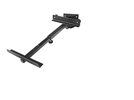 Drall 2 pieces (1 pair) speaker wall bracket - load capacity up to 15 kg - speaker holder for HiFi home cinema boxes - tiltable, swiveling, tilting - wall mounting attachment black model: BH2B