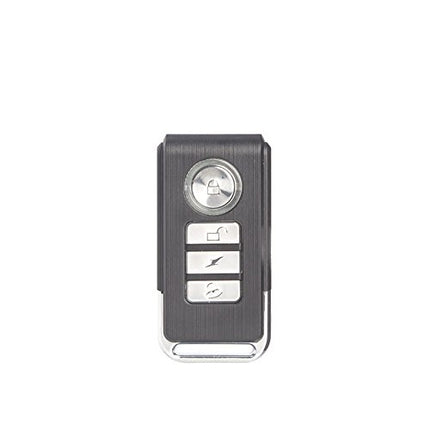 Mengshen Wireless Vibration Alarm, Burglar Alarm for Bicycle/Motorcycle/Car/Vehicles/Door/Window, 110db Super Loud (Remote Control Included)