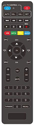 DIPROGRESS DPT202SB digitaalne maapealne SCART-pulk DVB-T2 H265/HEVC Main 10 koos universaalse kaugjuhtimispuldiga telerile