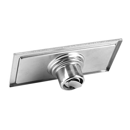 Linear Shower Floor Drain with Removable Filter, 7.9 inch Long Rectangular Stainless Steel Shower Floor Drain Floor Waste Grate for Kitchen Bathroom Toilet