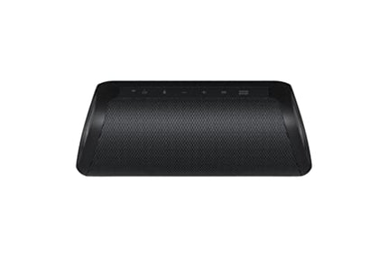LG XBOOM Go DXG5, portable Bluetooth speaker (20 watts, Google Assistant, Siri, lighting), black
