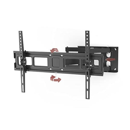 Hama teleri seinakinnitus, pööratav ja kallutatav (32–84-tolline telerikinnitus kuni 50 kg kaaluvatele teleritele, max. VESA 600x400, pikendatav teleri seinakinnitus koos Fischeri tüüblite ja puurimismalliga) must