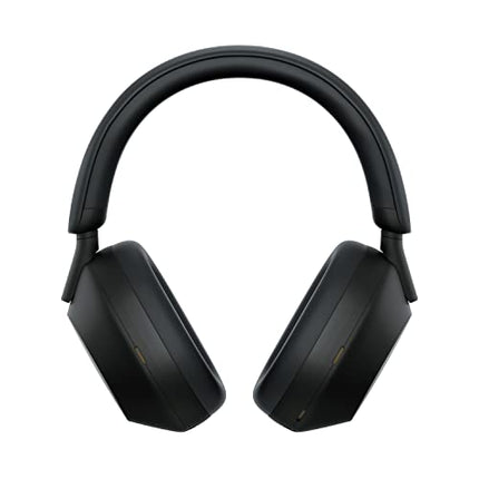 Sony WH-1000XM5 juhtmevabad Bluetooth-mürasummutavad kõrvaklapid (30-tunnine aku tööiga, puutetundlik andur, rakendus Headphones Connect, kiire laadimine, Amazon Alexa jaoks optimeeritud, mikrofoniga peakomplekt) mustad