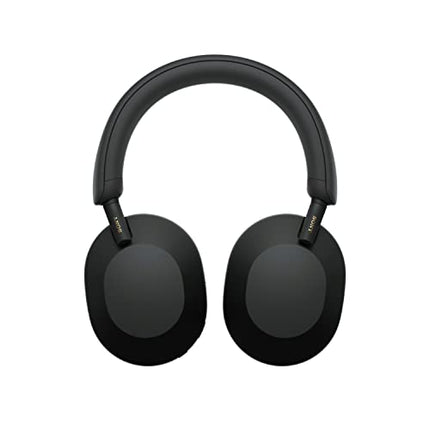 Sony WH-1000XM5 juhtmevabad Bluetooth-mürasummutavad kõrvaklapid (30-tunnine aku tööiga, puutetundlik andur, rakendus Headphones Connect, kiire laadimine, Amazon Alexa jaoks optimeeritud, mikrofoniga peakomplekt) mustad
