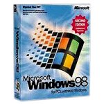 Microsoft Windows 98 SE CD / kodukasutajatele