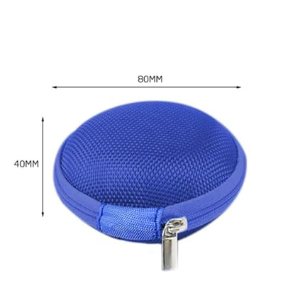 Portable Headphone Case, Headphone Bluetooth Headset, Small Storage Bags, Mini Coin Purse Storage Box, Travel Carrying Case, Headset for Headphones, USB Cable, Charger, 4 Pack