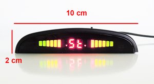 Proxel - Invisible Electromagnetic Parking Sensors Rear, EPS-DUAL 4.0 with wireless display, no drilling of the bumper, Universal and Original Kit