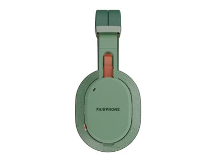 Fairbuds XL kõrvaklapid Jätkusuutlikud mürasummutavad kõrvaklapid (juhtmevabad, kuni 30 tundi aku tööiga, hübriid-ANC, USB-C), rohelised