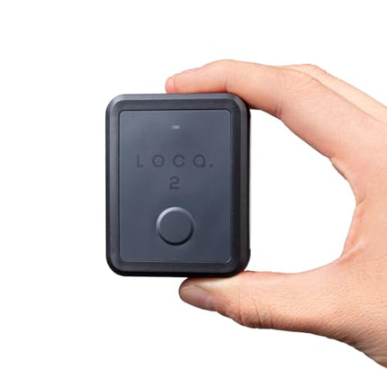 Loca 2 GPS-jälgija - Tellimust ega SIM-kaarti pole vaja - Aku tööiga 3 aastat ühes asukohas päevas - Veekindel - Autole, matkaautole, mootorrattale ja paadile - Leviala EL + 130 riigis
