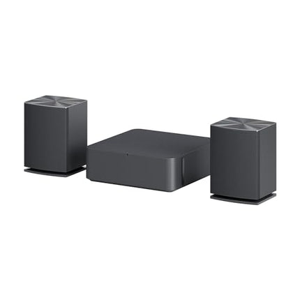 LG SQC4R 4.1 heliriba (220W) juhtmevaba subwooferi ja tagumiste kõlaritega (adaptiivne helijuhtimine, Bluetooth), must