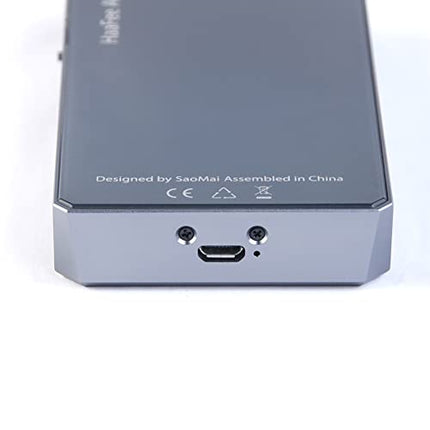 HaaFee HA10-II kaasaskantav kõrvaklappide võimendi koos ES9038Q2M toega Bluetooth 5.1 LDAC aptX-HD DSD