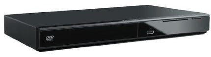 Panasonic DVD-S500EG-K Elegant DVD-mängija (mitme vormingu taasesitus xvid, MP3 ja JPEG, USB 2.0 ja SCART-ühendus, HDMI-ühendus puudub) must