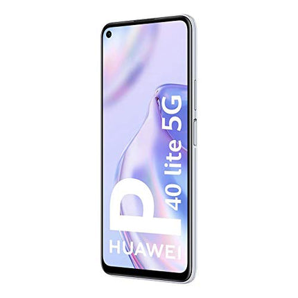 Huawei P40 Lite 5G - nutitelefon 128GB, 6GB RAM, kahe SIM-kaardiga, hõbe