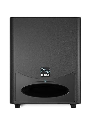 Kali Audio WS-6.2, active studio subwoofer (dual 6.5-inch long-throw woofer, space-saving premium design, sound pressure up to 120 dB, impressive frequency response of 27 Hz), black