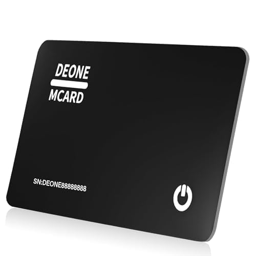 Wallet Tracker Card Slim 1.6mm, Purse Finder, Wallet Finder with Apple Find My App (Only iOS, Not for Android), Bluetooth Item Finder for Wallets, Phones, Passports.