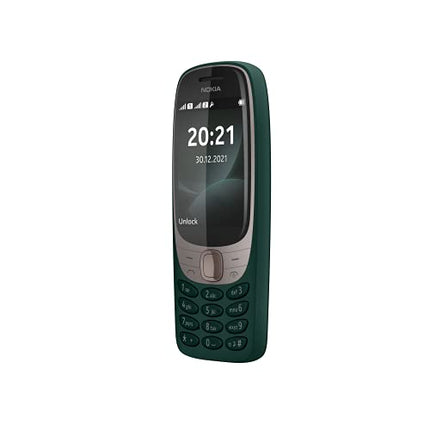 Nokia 6310 (2021) - kõikide operaatorite 0,8 GB mobiiltelefon, roheline