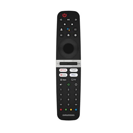 GRUNDIG 65 VOE 83 televiisor 65 tolli (164 cm) Nano UHD+, Google, 4K UHD, Dolby Atmos, Magic Fidelity, sisseehitatud Chromecast, Bluetooth, nutikas, hääljuhtimine, must