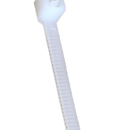 Sunload kaablisidemed 300 x 5 mm valged, 250 tk, vastupidavad nailonist kaablisidemed töötubade, hobide, käsitöö, kaablihalduse ja taimede kinnitamiseks (250 tk)