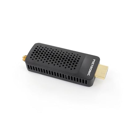 Metronic 441646 tuuner DVB-T vastuvõtja DVB-T, ühildub DVB-T2 Dongle Stick Compact'iga, HEVC, EPG, 1080i, HDMI, USB 2.0, SOS nupp