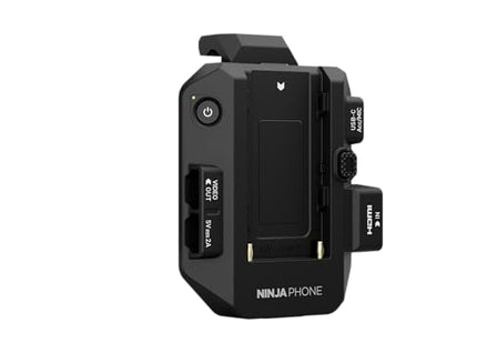 ATOMOS Ninja Phone – Professional HDMI-to-USB-C Video Recorder &amp; Monitor for iPhone 15 Pro/Pro Max – 10-bit ProRes Recording, Mobile Streaming – Ideal for Filmmakers &amp; Content Creators